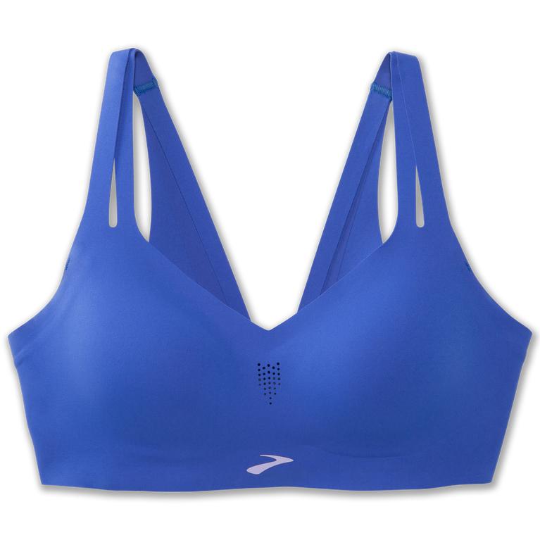 Brooks Women's Dare Strappy Sports Running Bra - Bluetiful (NFOS86592)